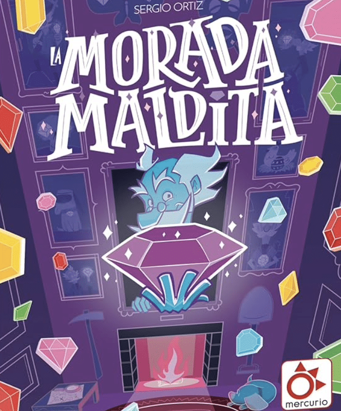Juego matemático de mesa la morada maldita de mercurio