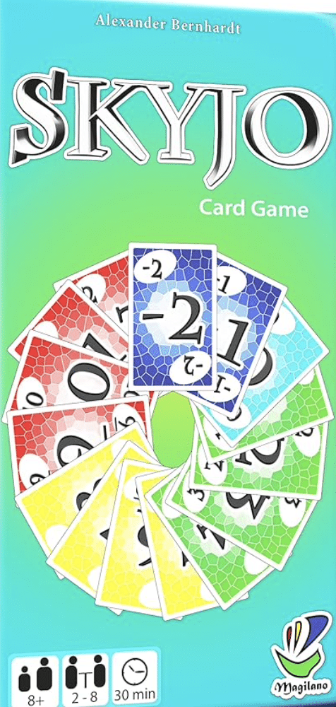 Juego de cartas matemático Skyjo